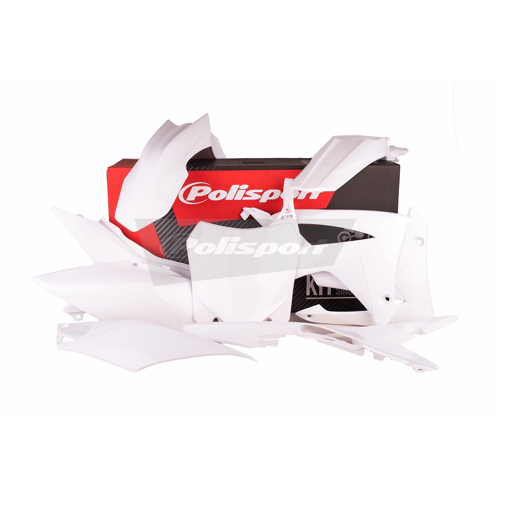 Polisport Plastics Box Kit For Honda CRF 250R White 2014-2017